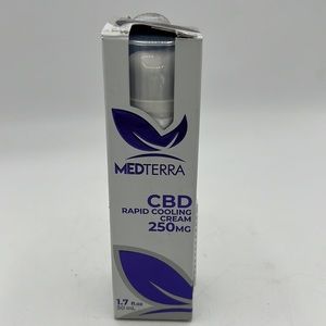 Medterra CBD Relief Recovery Cooling Cream 250mg Exp 5/2021